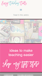 Mobile Screenshot of easyteachingtools.com